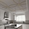Ekena Millwork 47 14W x 47 14H x 38T Large Lilley Decorative Fretwork Wood Ceiling Panels, Birch CELW47X47X0375LEYBI - alternate 2